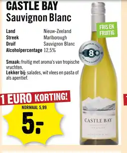 Dirck 3 Castle bay Sauvignon Blanc aanbieding