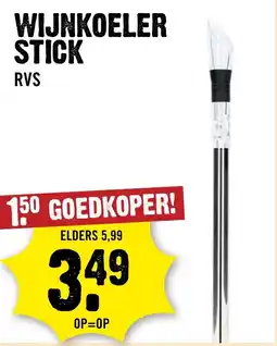 Dirck 3 Wijnkoeler stick rvs aanbieding