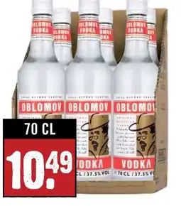 Dirck 3 Oblomov vodka aanbieding