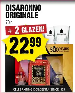 Dirck 3 Disaronno originale aanbieding