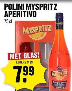 Dirck 3 Polini myspritz aperitivo aanbieding