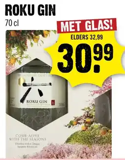 Dirck 3 Roku gin aanbieding