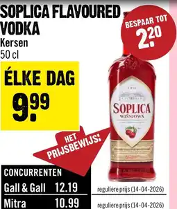 Dirck 3 Soplica flavoured Vodka aanbieding