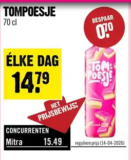 Dirck 3 Tompoesje aanbieding