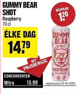 Dirck 3 Gummy bear shot aanbieding
