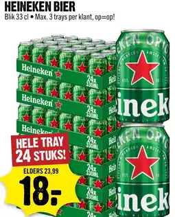 Dirck 3 Heineken bier aanbieding
