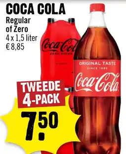 Dirck 3 Coca-Cola Regular of Zero aanbieding
