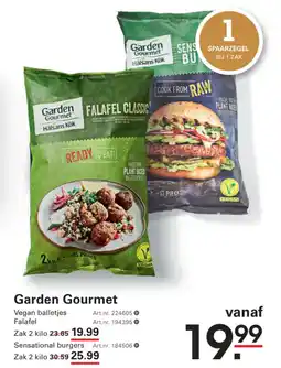Sligro Garden Gourmet aanbieding