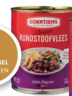 Sligro Coertjens rundstoofvlees en goulash aanbieding