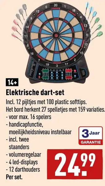 ALDI Elektrische dart-set aanbieding