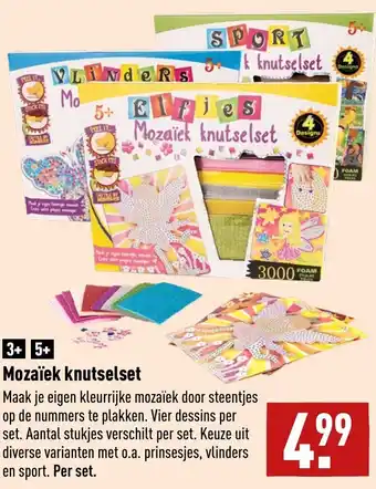 ALDI Mozaiek knutselset aanbieding