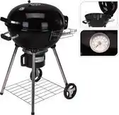Bol.com BBQ Houtskool Barbecue - Grilloppervlak 57 cm - Zwart aanbieding