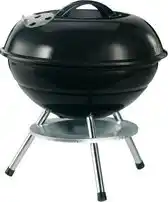 Bol.com Garden Grill Kogelgrill houtskoolbarbecue ø 35 cm. Zwart aanbieding