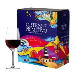 Wijnvoordeel Ortense Primitivo BIB 2,25L aanbieding