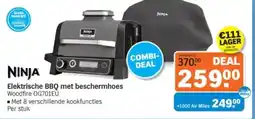 Albert Heijn Ninja Elektrische BBQ met beschermhoes aanbieding