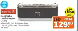 Albert Heijn Barbecook Elektrische tafelbarbecue E-Carlo aanbieding