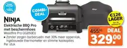 Albert Heijn Ninja Elektrische BBQ Pro met beschermhoes aanbieding