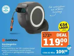 Albert Heijn Gardena Wandslangenbox aanbieding