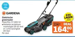 Albert Heijn Gardena Elektrische grasmaaier aanbieding