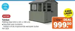 Albert Heijn Keter Tuinkas Potting shed aanbieding