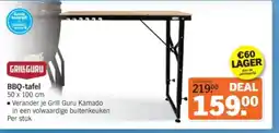 Albert Heijn Grillguru BBQ-tafel aanbieding