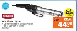 Albert Heijn Grillguru One Minute Lighter aanbieding