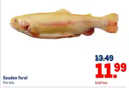 Makro Gouden forel aanbieding