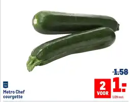 Makro Metro Chef courgette aanbieding
