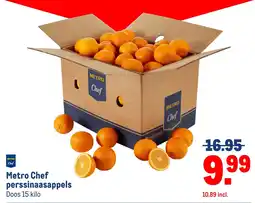 Makro Metro Chef perssinaasappels aanbieding