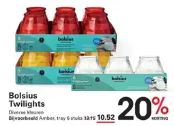 Sligro Bolsius Twilights aanbieding