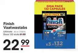 Sligro Finish Vaatwastabs aanbieding