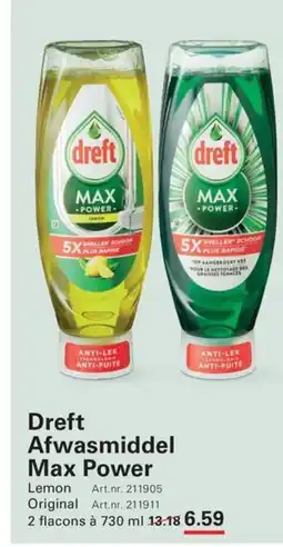 Sligro Dreft Afwasmiddel aanbieding