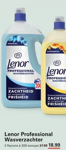 Sligro Lenor Professional Wasverzachter aanbieding