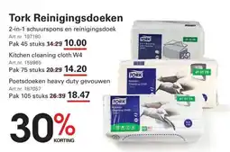 Sligro Tork Reinigingsdoeken aanbieding
