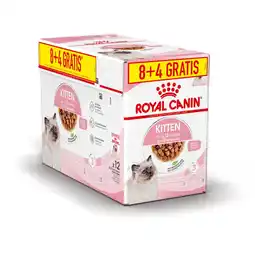 Pets Place Royal Canin Kitten - In Gravy 8+4 Gratis - Kitten-Kattenvoer - 12x85 g Bonuspack aanbieding
