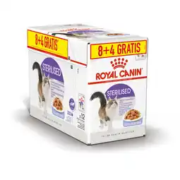 Pets Place Royal Canin Sterilised - In Gravy 8+4 Gratis - Kattenvoer - 12x85 g 8+4 stuks Bonuspack aanbieding