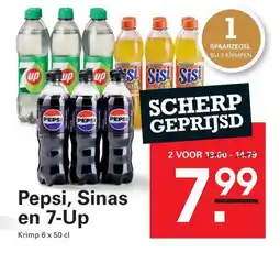 Sligro Pepsi, Sinas en 7-Up aanbieding