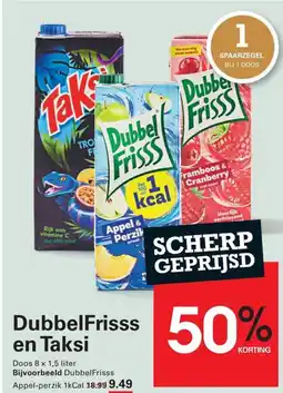 Sligro DubbelFrisss en Taksi aanbieding