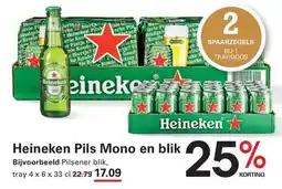 Sligro Heineken Pils Mono en blik aanbieding