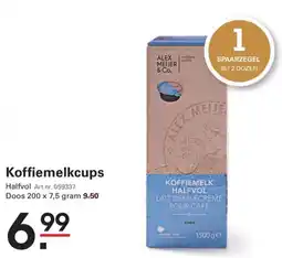 Sligro Koffiemelkcups aanbieding