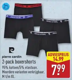 ALDI Pierre cardin 2-pack Boxershorts aanbieding