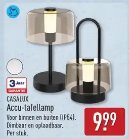 ALDI Casalux Accu Tafellamp aanbieding