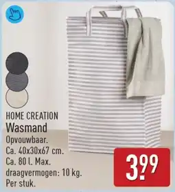 ALDI Home Creation Wasmand aanbieding