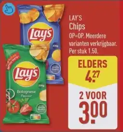 ALDI Lay's Chips aanbieding
