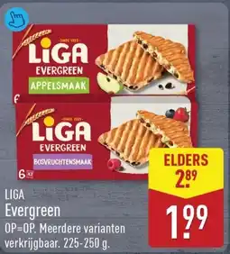 ALDI Liga Evergreen aanbieding