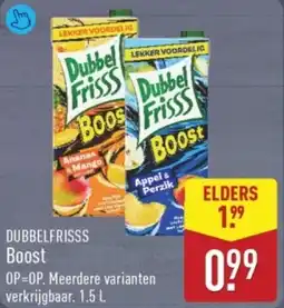 ALDI Dubbelfrisss Boost aanbieding