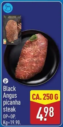 ALDI Black Angus picanha steak aanbieding