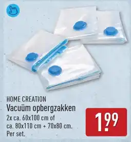 ALDI Home Creation Vacuüm Opbergzakken aanbieding