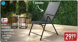 ALDI Belavi Aluminium standenstoel aanbieding