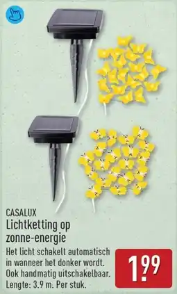 ALDI Casalux Lichtketting op zonne-energie aanbieding